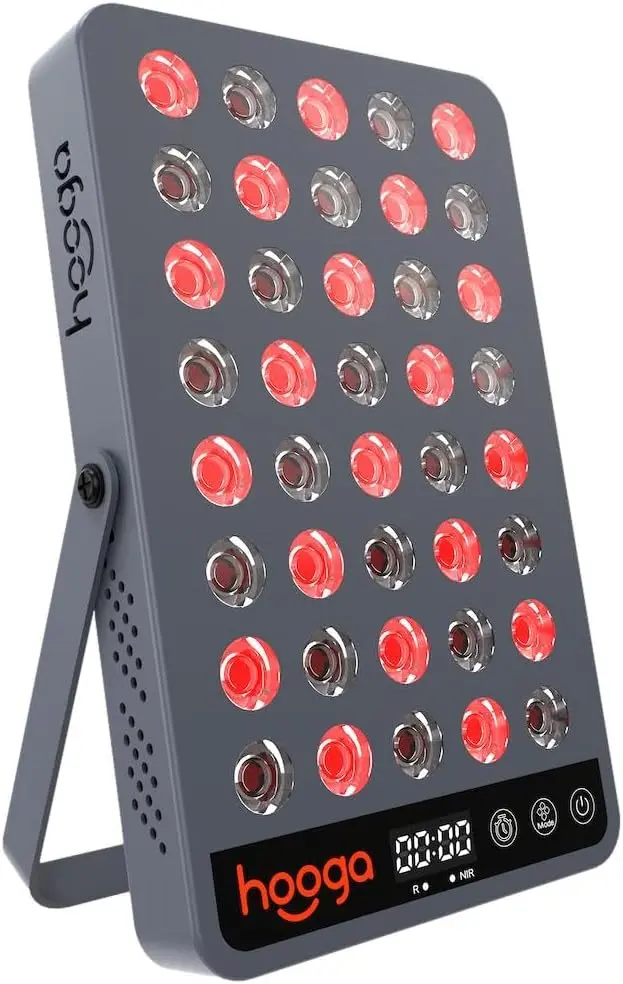 Hooga Red Light Therapy Panel Device Review: The Best Red Light Therapy Healing Wavelengths 